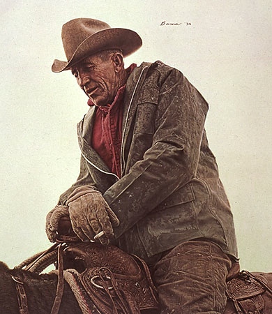 James Bama Ken Hunder Working Cowboy