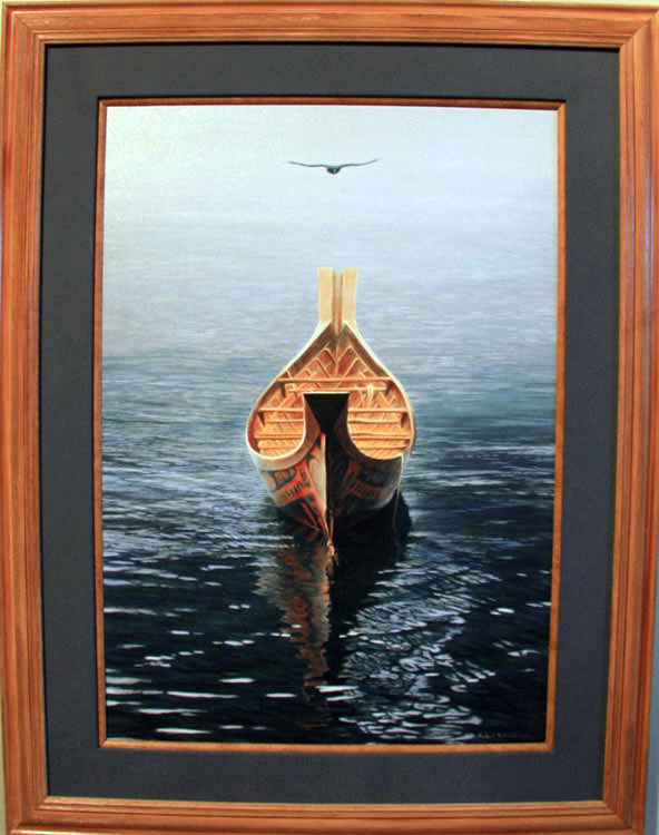 Art Country Canada CUSTOM FRAMING Giclee on Canvas Wood Framed