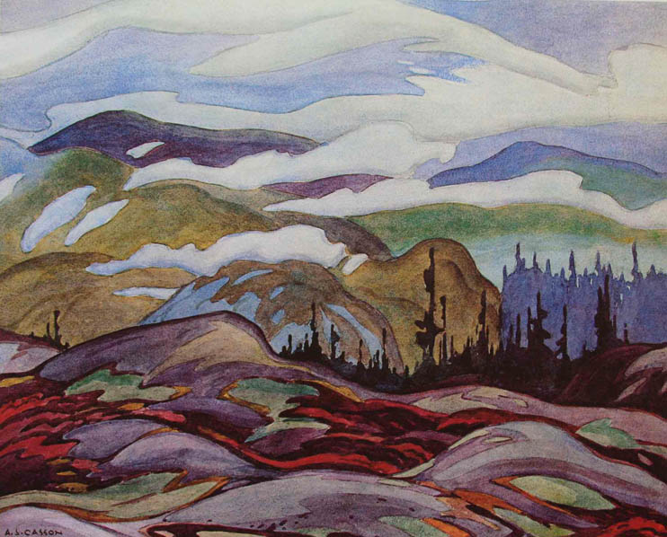 A. J. Casson Fog Clearing