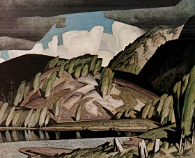 A.J. Casson Algonquin Park 1943