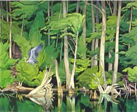 A.J. Casson Blue Heron