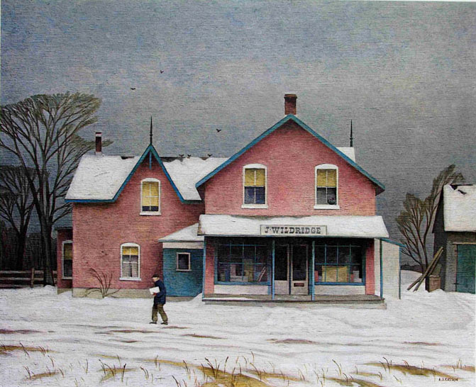 A. J. Casson Grey Day 