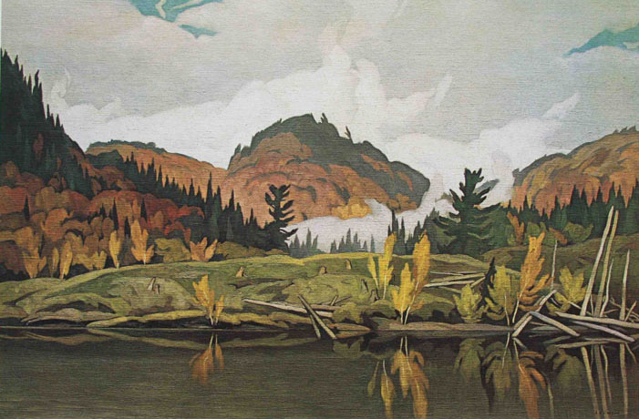 A. J. Casson Morning Mist Rouge River