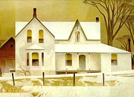 A.J. Casson Winter Sun Oil