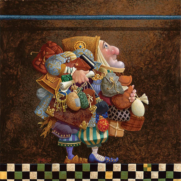 James Christensen Hold To The Rod , The Iron Rod