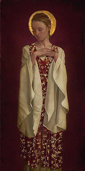 James Christensen Saint With White Sleevesn