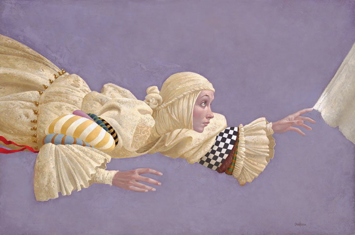 James Christensen Touching The Hem Of God