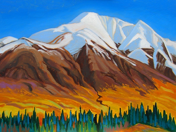 Paul Gauthier Bright Colors Jasper Park