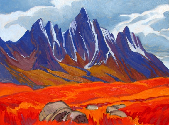 Paul gauthier Tombstone Range Fall Color