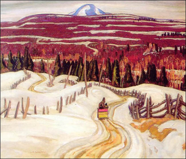 A. Y. Jackson Road To Chicoutimi