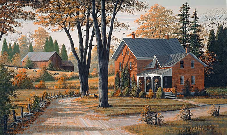 Bill Saunders Falling Leaves