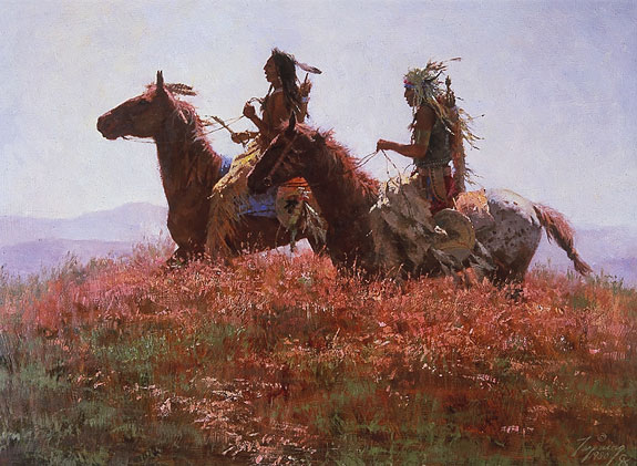 Howard Terpning - ShoShonis