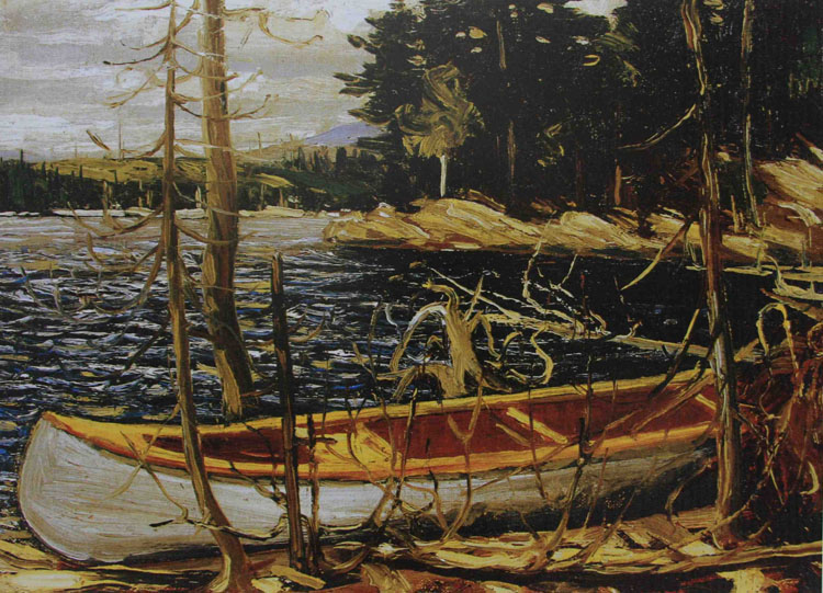 Tom Thomson The Canoe