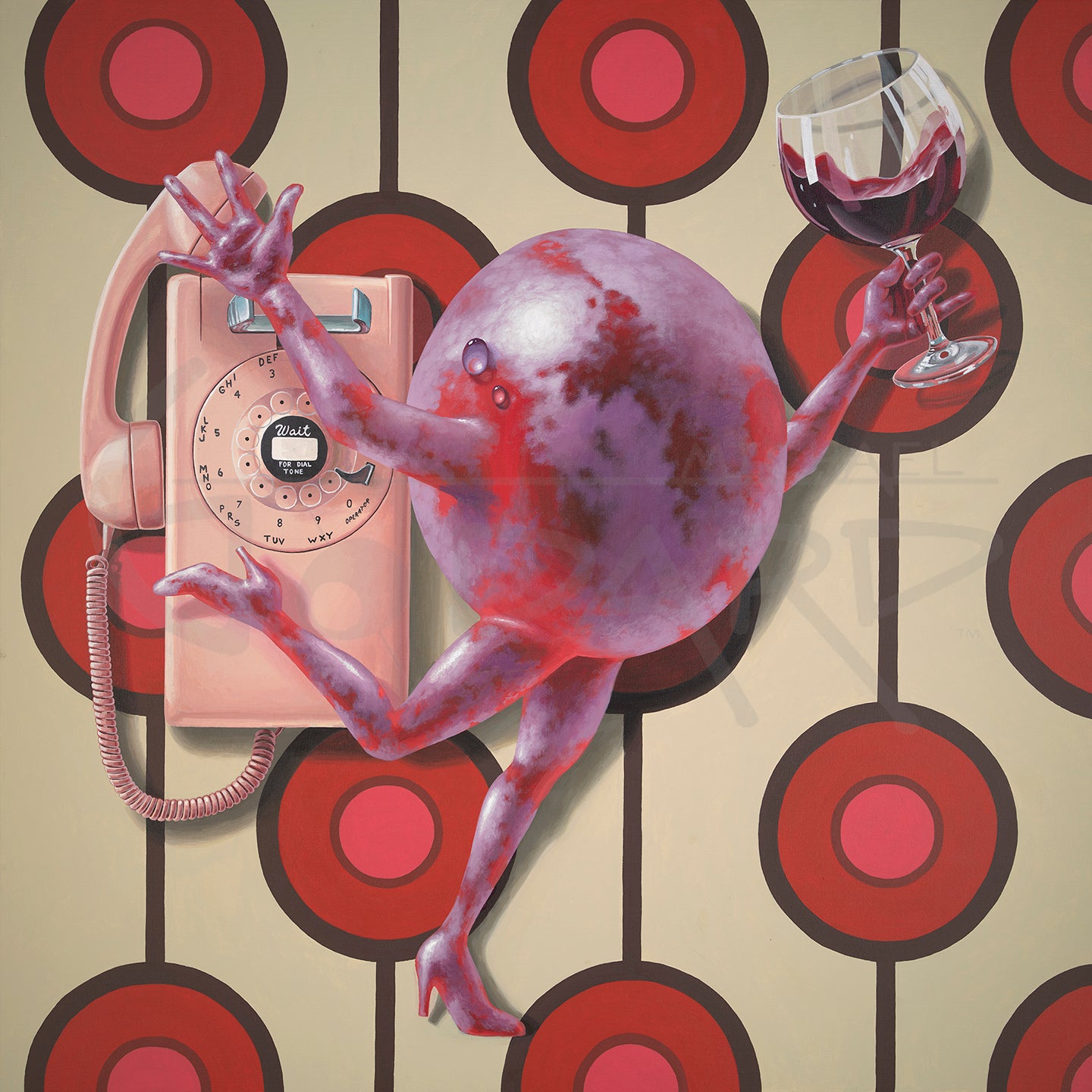 " HEARD IT THROUGH
THE GRAPE LINE " Michael Godard
" HEARD IT THROUGH
THE GRAPE LINE "
Michael Godard