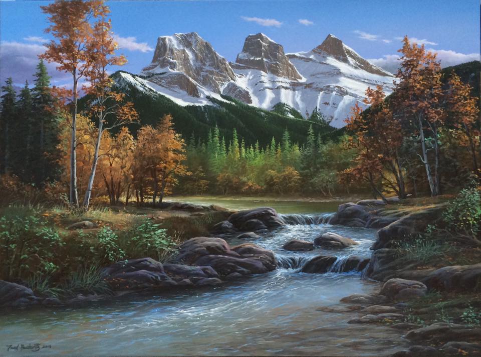 Fred Buchwitz Three Sisters Giclee 