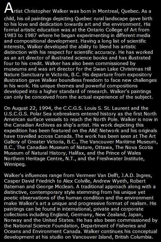 Christopher Walker Biography