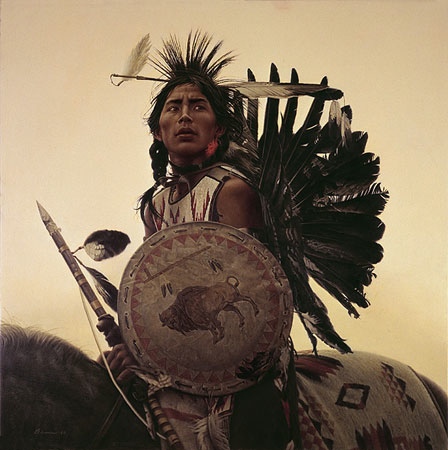 James Bama Young Plains Indian