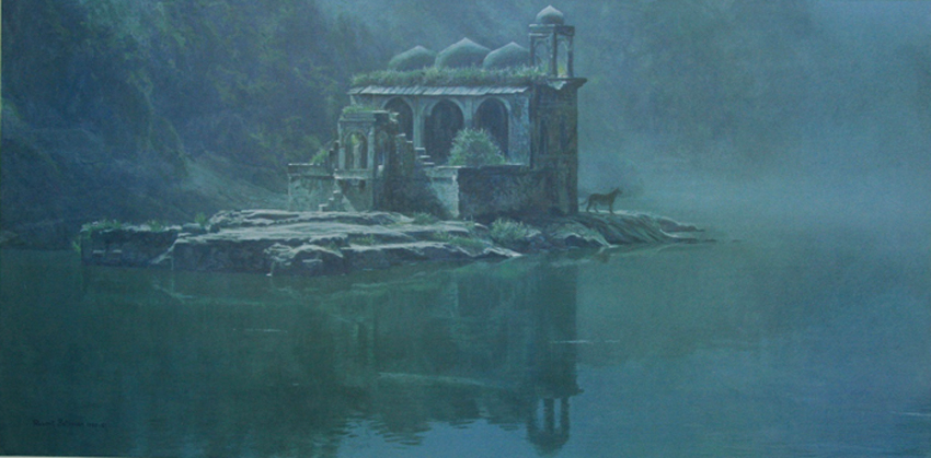 Robert Bateman Hindu Temple Tiger