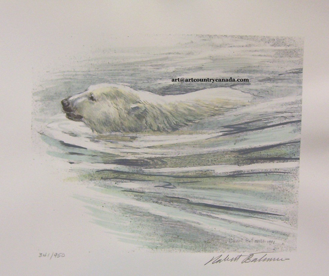 Robert Bateman Polar Bear