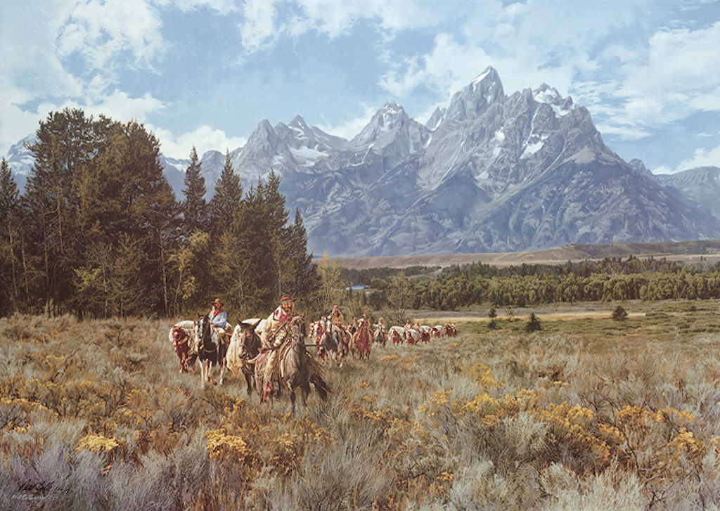 Paul Calle In the Land of the Grand Teton