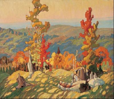 Franklin Carmichael Autumn In The Northland