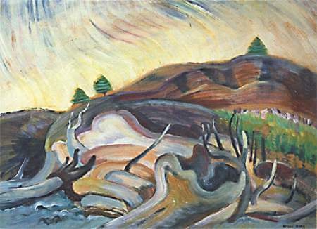 Emily Carr Flung Beyond The Water