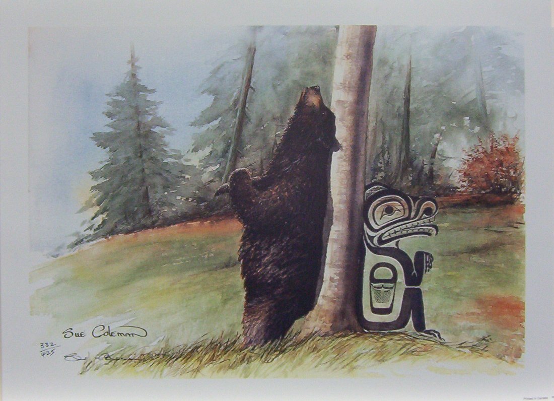 Sue Coleman Relief Black Bear