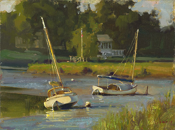 Don Demers Resting on the River