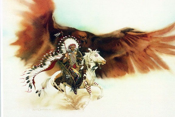 Bev Doolittle Rushing War Eagle