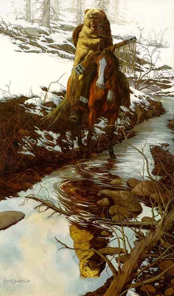 Bev Doolittle Spirit Of The Grizzly
