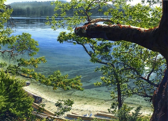 Carol Evans Beach At Montague