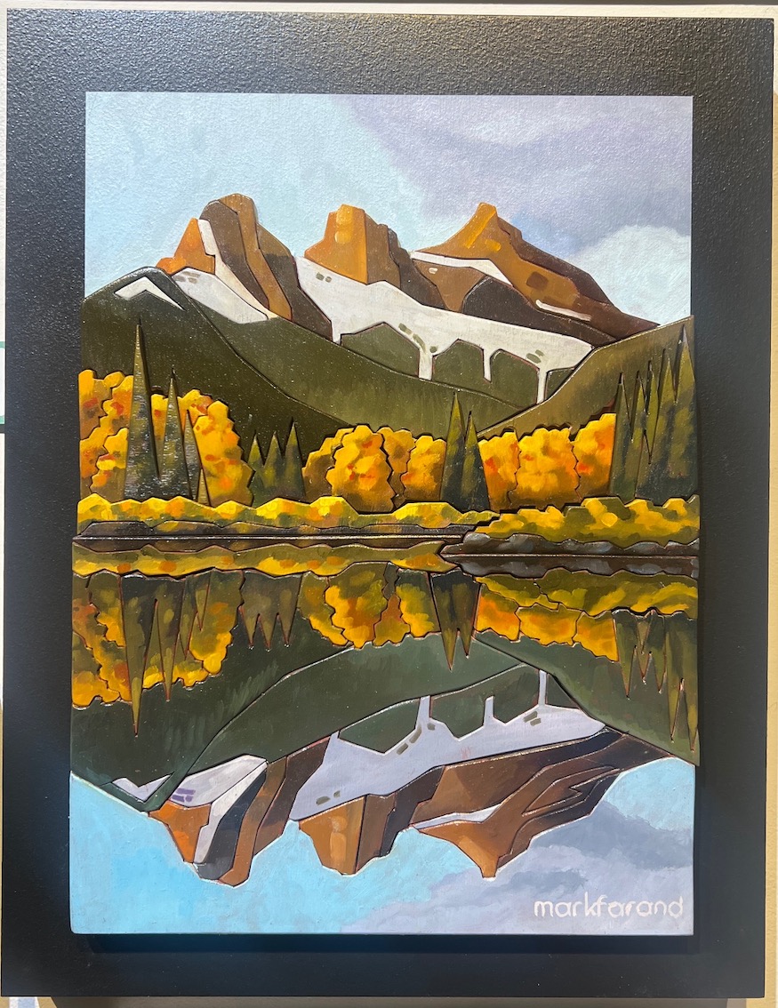 Mark Farand Silence is Golden Three Sisters Canmore