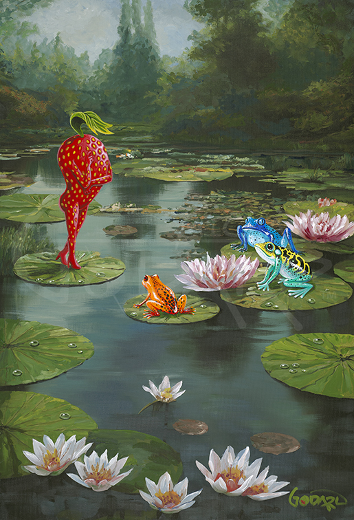 " SEARCHING FOR MY PRINCE "
Michael Godard " SEARCHING FOR MY PRINCE "
Michael Godard signed and numbered giclee canvas