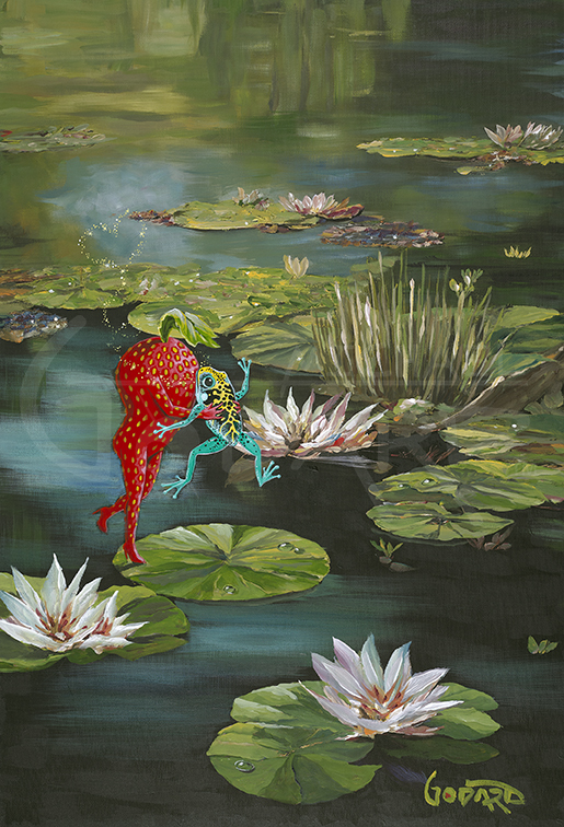 " IS THIS MY PRINCE "
Michael Godard " IS THIS MY PRINCE "
Michael Godard signed and numbered giclee canvas