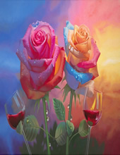 " LOVE IS FOREVER "
Michael Godard " LOVE IS FOREVER "
Michael Godard signed and numbered giclee canvas