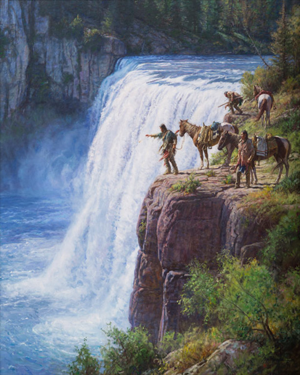 Martin Grelle Offerings to the Spirit in the Falls