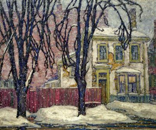 Lawren Harris Snowfall 1920