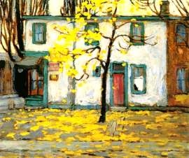 Lawren harris Toronto Houses Autumn