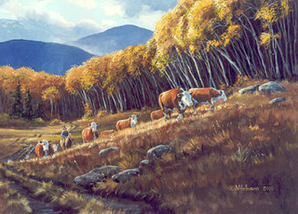 Mark Hobson Cattle Drive