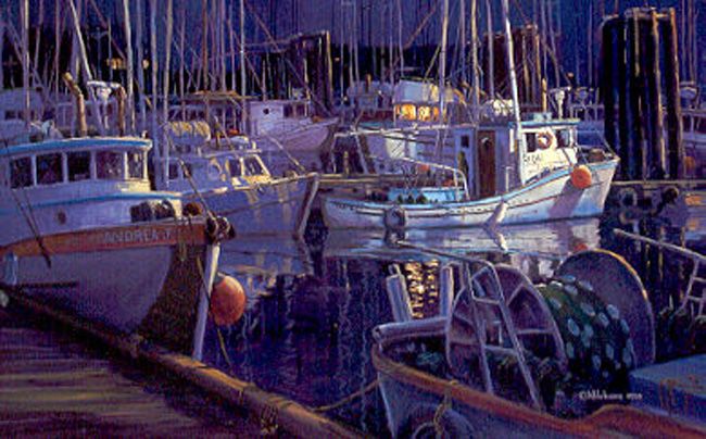 Mark Hobson Fourth Street At Night