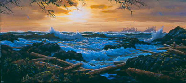 Mark Hobson Frank Island Under Winter Skies