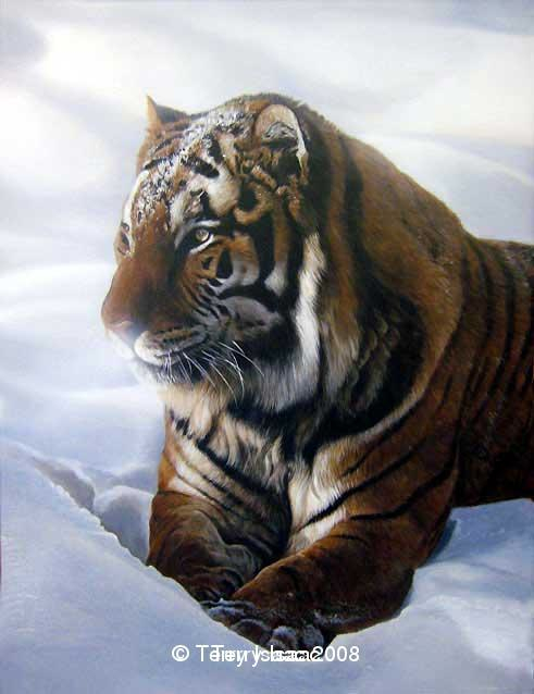 Terry Isaac Regal Throne Tiger