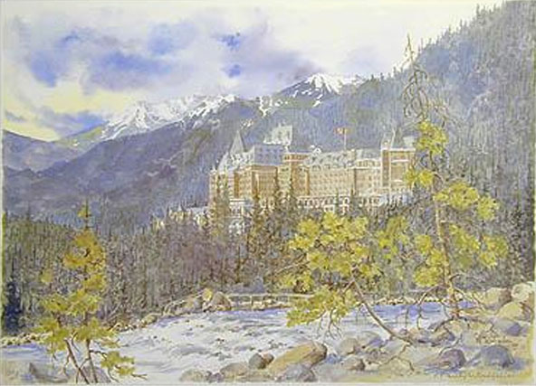Marilyn KInsella Banff Springs Hotel