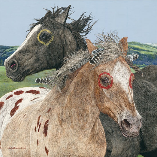 Judy Larson Ebenezer And The War Horsex