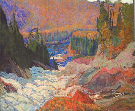 J.E.H. Macdonald The Falls Montreal River 