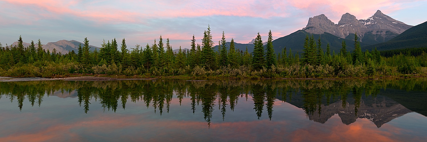 Dermot O'Kane Three Sisters Canmore