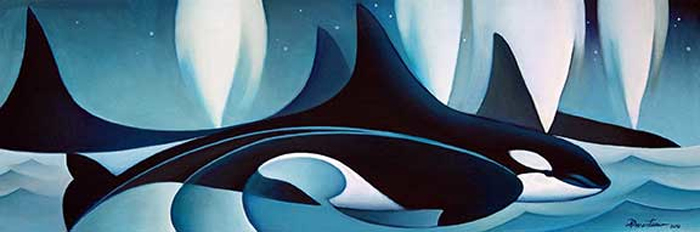 Nathalie Parenteau Orcas In Unison