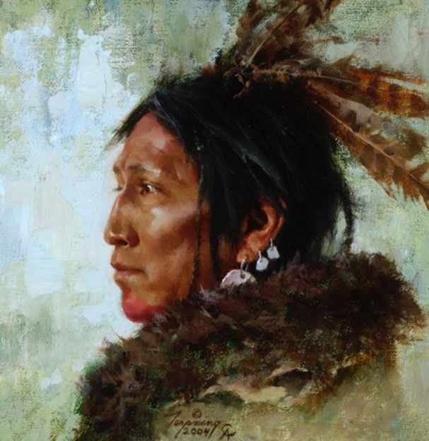 Howard Terpning Hawk Feathers