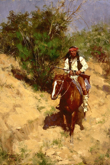 Apache Scout -Howard Terpning