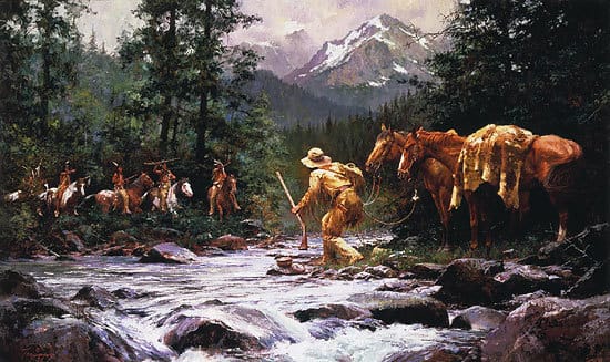 Howard Terpning Seeking Guidance from the Great Spirit